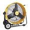 Dewalt 24 in. Drum Fan, Industrial, 1/6 HP, Stepless, 6500 air flow (CFM) , 10 ft. cord, Semi-pneumatic type DXF2490 - alternate 3
